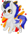 Size: 1080x1325 | Tagged: safe, artist:silentwolf-oficial, derpibooru import, oc, oc only, pegasus, pony, colt, male, pegasus oc, signature, simple background, smiling, solo, transparent background, two toned wings, wings