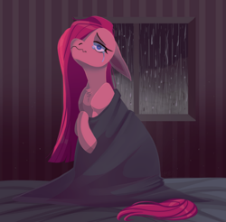 Size: 2493x2449 | Tagged: safe, artist:1an1, derpibooru import, pinkie pie, earth pony, pony, crying, pinkamena diane pie