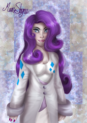 Size: 2059x2912 | Tagged: safe, artist:moon-shyne, derpibooru import, rarity, human, humanized, older, older rarity, solo