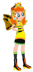 Size: 294x633 | Tagged: safe, artist:selenaede, artist:user15432, derpibooru import, human, equestria girls, barely eqg related, base used, boots, clothes, costume, crossover, crown, ear piercing, earring, equestria girls style, equestria girls-ified, fairy, fairy wings, fairyized, fingerless gloves, gloves, halloween, halloween costume, hallowinx, hand on hip, headband, high heel boots, high heels, holiday, jewelry, nintendo, piercing, princess daisy, rainbow s.r.l, regalia, shoes, simple background, super mario bros., transparent background, wings, winx, winx club, winxified, yellow wings