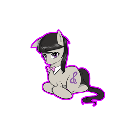 Size: 1024x1024 | Tagged: safe, artist:avirextin, derpibooru import, octavia melody, earth pony, pony, bowtie, female, invisible ak-47, mare, simple background, solo, transparent background