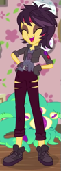 Size: 207x580 | Tagged: safe, derpibooru import, screencap, sunset shimmer, costume conundrum, equestria girls, equestria girls series, spoiler:eqg series (season 2), converse, cropped, shoes, solo, vampire shimmer