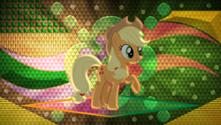 Size: 3840x2160 | Tagged: safe, artist:djdavid98 edits, artist:laszlvfx, derpibooru import, edit, applejack, earth pony, pony, female, solo, wallpaper, wallpaper edit