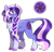 Size: 1020x980 | Tagged: safe, artist:wanderingpegasus, derpibooru import, oc, oc only, pony, unicorn, braid, chest fluff, cloven hooves, cutie mark, ear fluff, female, jewelry, leonine tail, magical lesbian spawn, mare, necklace, offspring, parent:starlight glimmer, parent:trixie, parents:startrix, simple background, smiling, solo