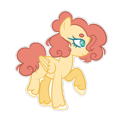 Size: 1200x1100 | Tagged: safe, artist:crazyaya, artist:skyleafluvsponies, derpibooru import, oc, pegasus, base used, female, freckles, mare, offspring, parent:big macintosh, parent:fluttershy, parents:fluttermac, simple background, solo, transparent background, unshorn fetlocks