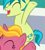 Size: 249x278 | Tagged: safe, derpibooru import, screencap, fire flicker, sandbar, earth pony, unicorn, 2 4 6 greaaat, cropped, friendship student, solo focus