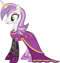 Size: 3500x3667 | Tagged: safe, artist:n0kkun, derpibooru import, sweetie belle, pony, unicorn, alternate hairstyle, bedroom eyes, belt, clothes, commission, cute, diasweetes, dress, ear piercing, earring, eyeshadow, female, flats, gloves, headcanon, hoof shoes, horn, horn ring, jewelry, lipstick, makeup, mare, older, older sweetie belle, piercing, ring, shoes, simple background, skirt, sleeveless, socks, solo, stockings, tattoo, thigh highs, transparent background