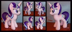 Size: 7784x3504 | Tagged: safe, artist:calusariac, derpibooru import, starlight glimmer, pony, irl, photo, plushie, solo