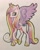 Size: 978x1223 | Tagged: safe, artist:serra20, derpibooru import, princess cadance, alicorn, pony, colored pencil drawing, female, solo, traditional art