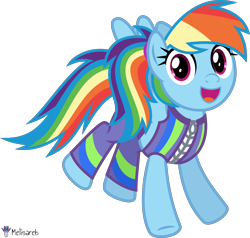 Size: 4206x4000 | Tagged: safe, artist:melisareb, derpibooru import, rainbow dash, pegasus, pony, .svg available, absurd resolution, alternate hairstyle, buckball fan gear rainbow dash, buckball uniform, clothes, cute, dashabetes, female, flying, gameloft, gameloft interpretation, jacket, looking at you, mare, open mouth, open smile, pants, ponytail, simple background, smiling, smiling at you, solo, sports bra, sweatpants, transparent background, vector, wings