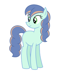 Size: 1280x1572 | Tagged: safe, artist:tenderrain46, derpibooru import, oc, earth pony, pony, female, magical lesbian spawn, mare, offspring, parent:coloratura, parent:sapphire shores, simple background, solo, transparent background