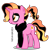 Size: 876x873 | Tagged: safe, artist:kazeblue, artist:nova-bases, derpibooru import, luster dawn, pony, unicorn, alternate hairstyle, clothes, dyed hair, dyed mane, ear piercing, earring, emo, eyeshadow, female, goth, jewelry, lip piercing, makeup, mare, mascara, piercing, scarf, simple background, solo, transparent background