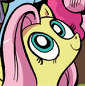 Size: 171x174 | Tagged: safe, edit, idw, fluttershy, pegasus, pony, exploitable meme, meme, nature is so fascinating, reaction image