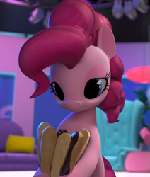 Size: 651x767 | Tagged: safe, derpibooru import, screencap, pinkie pie, earth pony, pony, hello pinkie pie, cropped, cute, female, mare, sad, sadorable, solo