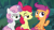 Size: 1920x1080 | Tagged: safe, derpibooru import, screencap, apple bloom, scootaloo, sweetie belle, earth pony, pegasus, pony, unicorn, the big mac question, cutie mark crusaders, female, filly, foal, the cmc's cutie marks