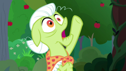 Size: 1920x1080 | Tagged: safe, derpibooru import, screencap, granny smith, the big mac question, female, solo