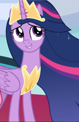 Size: 610x940 | Tagged: safe, derpibooru import, screencap, twilight, twilight sparkle, twilight sparkle (alicorn), alicorn, pony, the last problem, cropped, cute, female, future twilight, solo, the magic of friendship grows, twiabetes