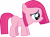 Size: 4026x3000 | Tagged: safe, artist:cloudyglow, derpibooru import, pinkie pie, earth pony, pony, the cutie mark chronicles, .ai available, absurd resolution, female, filly, filly pinkie pie, looking down, pinkamena diane pie, sad, simple background, solo, transparent background, vector, younger