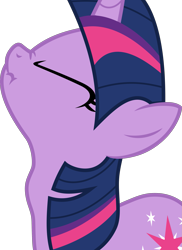 Size: 2037x2800 | Tagged: safe, derpibooru import, edit, twilight sparkle, pony, unicorn, female, implied vore, scrunchy face, simple background, solo, swallowing, throat bulge, transparent background, twipred, vector