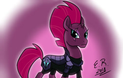 Size: 935x595 | Tagged: safe, artist:shadow4one, derpibooru import, tempest shadow, unicorn, broken horn, female, horn, solo