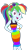 Size: 720x1280 | Tagged: safe, artist:knightoftheraven, derpibooru import, rainbow dash, equestria girls, bare shoulders, blue skin, bracelet, braid, clothes, cute, dashabetes, dress, female, hand on hip, happy, jewelry, looking at you, multicolored hair, open mouth, ponytail, rainbow hair, show accurate, simple background, sleeveless, smiling, solo, transparent background