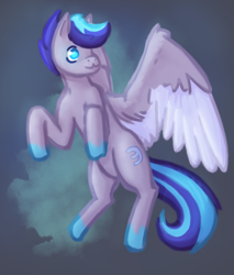 Size: 1566x1838 | Tagged: safe, artist:clarisetg, derpibooru import, oc, oc:aspen volare, pegasus, :3, male, stallion