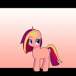 Size: 1000x1000 | Tagged: safe, artist:little-tweenframes, derpibooru import, oc, oc only, pony, unicorn, deleted from derpibooru, magical lesbian spawn, next generation, offspring, old, parent:sci-twi, parent:twilight sparkle, solo