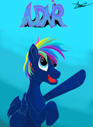 Size: 1428x1952 | Tagged: safe, derpibooru import, aldairsparkle, dibujo, my little pony, oc pegaso