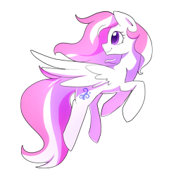 Size: 1500x1500 | Tagged: safe, artist:little-tweenframes, derpibooru import, oc, oc only, oc:snowlight, pegasus, pony, deleted from derpibooru, female, mare, offspring, parent:double diamond, parent:twilight sparkle, parents:diamondlight, simple background, solo, transparent background