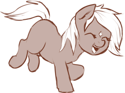 Size: 1874x1401 | Tagged: safe, artist:crade, verity, earth pony, pony, art pack:marenheit 451 charity stream, female, happy, simple background, smiling, solo, white background