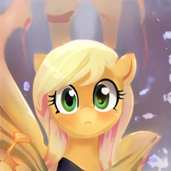 Size: 1024x1024 | Tagged: safe, artist:thisponydoesnotexist, derpibooru import, artificial intelligence, neural network, not applejack