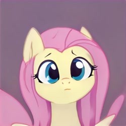 Size: 1024x1024 | Tagged: safe, artist:thisponydoesnotexist, derpibooru import, accidentally a canon character, artificial intelligence, neural network, not fluttershy