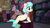 Size: 1280x720 | Tagged: safe, derpibooru import, edit, edited screencap, screencap, coco pommel, mermaid, pony, made in manehattan, female, flyer, scrapbook, sitting, smiling, solo