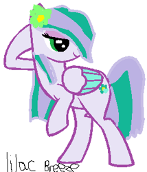 Size: 282x329 | Tagged: safe, artist:sydpeep, derpibooru import, oc, oc only, oc:lilac breeze, pegasus, 1000 hours in ms paint, pegasus oc, pose, simple background, solo, white background, wings