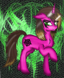 Size: 528x647 | Tagged: safe, artist:stepzzi, derpibooru import, oc, oc:stepz, unicorn, floppy ears, horn, solo, unicorn oc