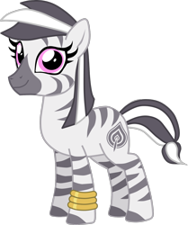 Size: 2326x2788 | Tagged: safe, artist:shadymeadow, derpibooru import, oc, oc:msanii, zebra, female, simple background, solo, transparent background