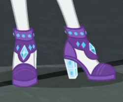 Size: 700x576 | Tagged: safe, derpibooru import, screencap, rarity, better together, equestria girls, street chic, cropped, high heels, legs, pictures of legs, shoes