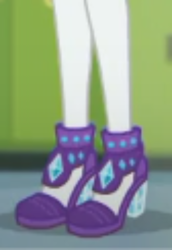 Size: 350x509 | Tagged: safe, derpibooru import, screencap, rarity, better together, equestria girls, sock it to me, cropped, high heels, legs, pictures of legs, shoes