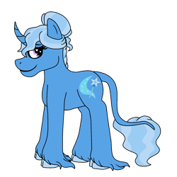 Size: 1600x1600 | Tagged: safe, artist:quakingaspens, derpibooru import, trixie, redesign, simple background, solo, transparent background, unshorn fetlocks