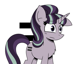 Size: 2048x1756 | Tagged: safe, artist:askbasicallybasics, derpibooru import, starlight glimmer, pony, unicorn, the cutie map, equal cutie mark, female, simple background, solo, white background