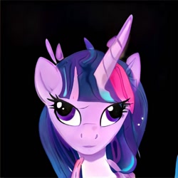 Size: 1024x1024 | Tagged: safe, artist:thisponydoesnotexist, derpibooru import, derp, faic, female, machine learning abomination, majestic as fuck, mare, neural network, not twilight sparkle