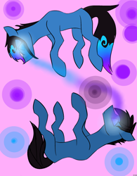 Size: 2000x2560 | Tagged: safe, artist:toptian, derpibooru import, oc, oc only, earth pony, pony, abstract background, duo, earth pony oc, eyes closed, male, stallion