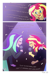 Size: 1000x1500 | Tagged: safe, artist:little-tweenframes, derpibooru import, aria blaze, sunset shimmer, comic:aria's archives, comic:rise, series:sciset diary, equestria girls, comic, deleted from derpibooru