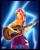 Size: 2000x2500 | Tagged: safe, artist:albertbm, derpibooru import, sunset shimmer, better together, equestria girls, let it rain, acoustic guitar, clothes, cutie mark, cutie mark on clothes, female, guitar, high res, looking at you, musical instrument, open mouth, pants, singing, solo