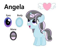 Size: 1658x1364 | Tagged: safe, artist:stellamoonshine, derpibooru import, oc, oc:angela, pony, unicorn, female, filly, simple background, solo, transparent background