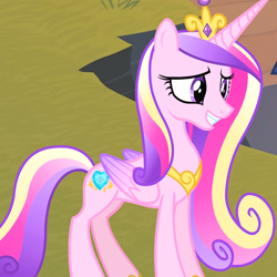 Size: 1690x1687 | Tagged: safe, derpibooru import, screencap, princess cadance, alicorn, pony, three's a crowd, cropped, female, mare, solo