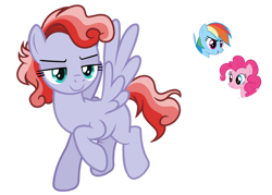 Size: 1024x733 | Tagged: safe, artist:sapphiretwinkle, derpibooru import, pinkie pie, rainbow dash, oc, earth pony, pegasus, pony, female, group, magical lesbian spawn, mare, offspring, parent:pinkie pie, parent:rainbow dash, parents:pinkiedash, simple background, transparent background