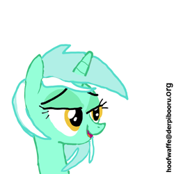 Size: 1600x1600 | Tagged: safe, artist:hoofwaffe, edit, lyra heartstrings, unicorn, 1000 hours in gimp, female, simple background, solo, white background