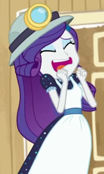 Size: 374x624 | Tagged: safe, derpibooru import, screencap, rarity, better together, equestria girls, opening night, cropped, female, marshmelodrama, rarity being rarity, solo