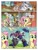 Size: 768x1024 | Tagged: safe, artist:tonyfleecs, derpibooru import, idw, discord, fluttershy, pegasus, pony, spoiler:comic, spoiler:friendship in disguise, spoiler:friendship in disguise03, cute, frenzy, laserbeak, preview, ratbat, ravage, shyabetes, soundwave (transformers), transformers